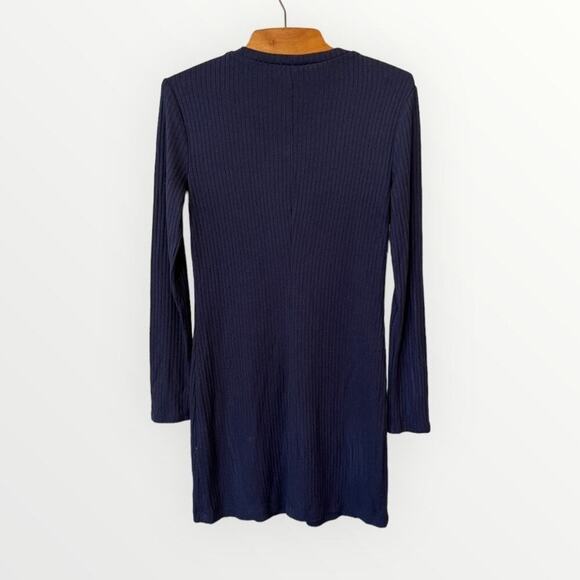 Reformation Jeanne Rib Knit Dress Size Small - Picture 2 of 7
